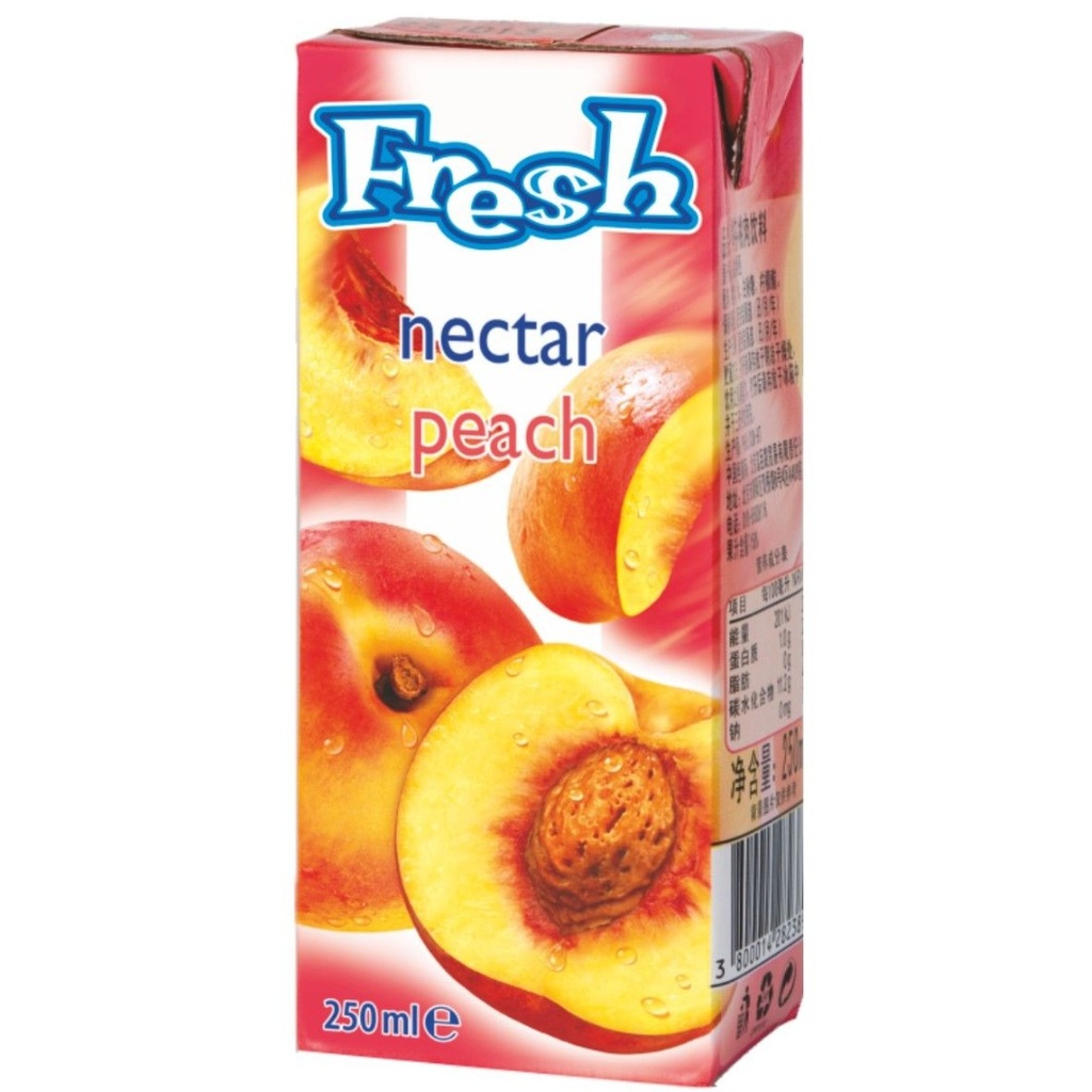 Peach Nectar 18 x 250ml Fresh