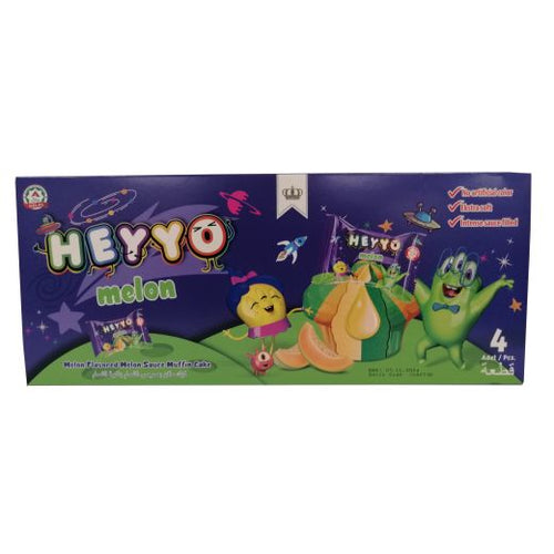 [43333] Heyyo Melon Cake Melon Sauce 24 x 160g