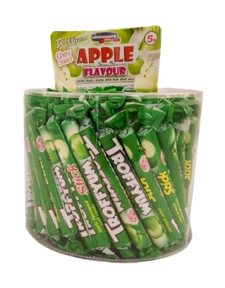 [23313] Apple Soft Candy Stick 120pcs 12 X 800g JM Troffyum