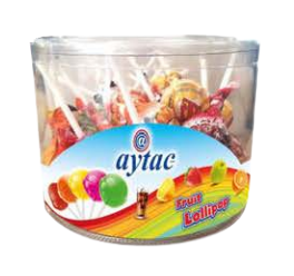 [NO SKU] Fruit Lollipop 24 x 11g (12 x 24) Aytac