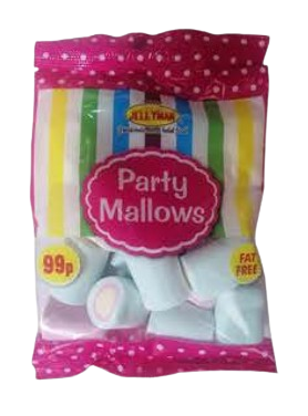 [14276] Rainbow Circle Mallows 12 x 110g Jellyman