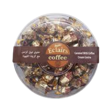 [£1.33 each - 24235] Eclairs Coffee 12 x 250g Sugabee - HALF CASE ?