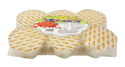 [14544] Pudding Cup Lychee Flavour 6 cups x 80g 12 x 480g Jellyman