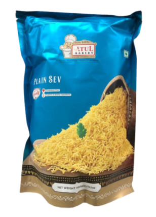 [0LSEV400] OUT OF DATE APRIL 2024 Plain Sev - 400g - Atul Bakery (20 x 400g) (75p each)