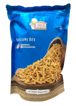 [RASEV400] OUT OF DATE APRIL 2024 Ratlami Sev - 400g - Atul Bakery (20 x 400g) (75p each)