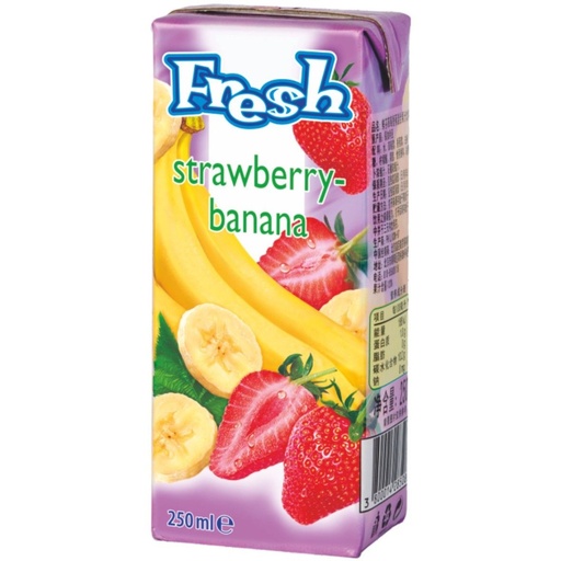 [30462] Strawberry-Banana Nectar 18 x 250ml Fresh