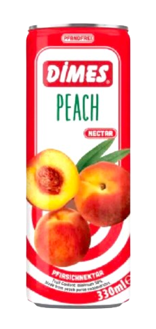 [30259] Peach Nectar Cans 24 x 330ml Dimes