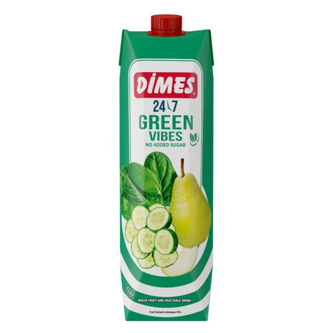 [30256] Green Vibes No Added Sugar 12 x 1L Dimes