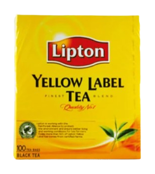 [NO SKU] Lipton Yellow Label Tea 100 bags 12 x 100 bags
