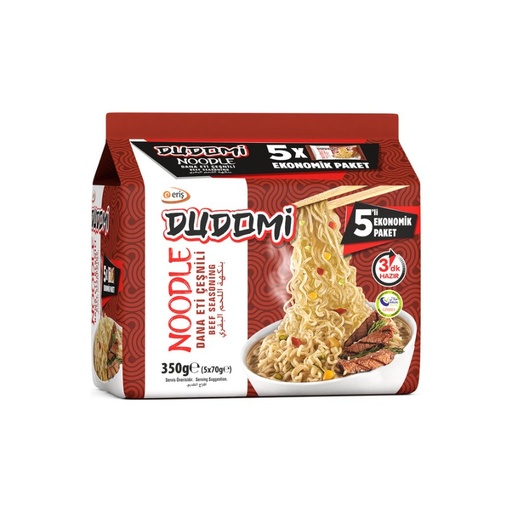 [40633] Noodle Beef 5 x 80g Dudomi