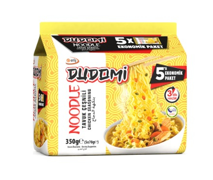 [40632] Noodle With Chicken 5 x 80g Dudomi