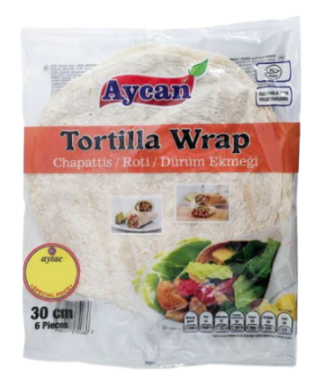 [NO SKU] Tortilla 30cm 14 x 6pcs Aycan