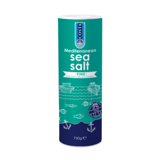 [88781] Fine Sea Salt 10 x 750g  Costa