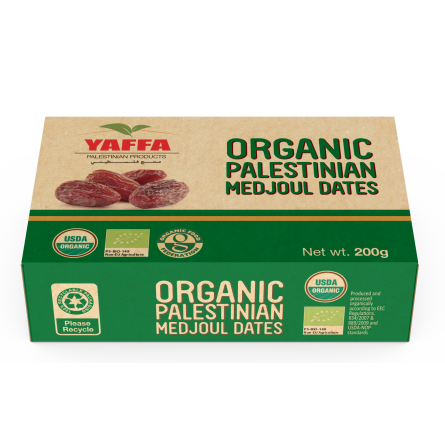 [NO SKU] Organic Palestinian Medjoul 24 x 250g Pouch Yaffa 