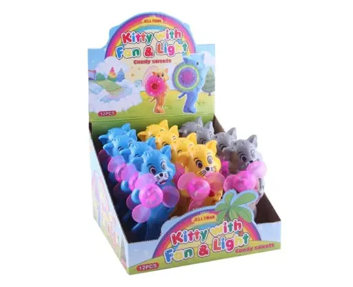[11006] Jellyman Kitty With Fan & Light 12 x 5g